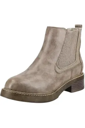 Blowfish Stiefelette Lederimitat/Textil Stiefelette beige|braun 39 EU