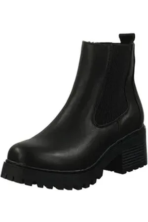 Blowfish Stiefelette Lederimitat/Textil Stiefelette schwarz 37 EU