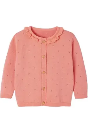Vertbaudet Strickjacke Baby Strickjacke orange 74