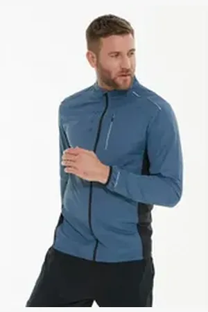 ELITE LAB Laufjacke Shell Heat X1 Elite mit wind- und wasserdichter Funktion blau M