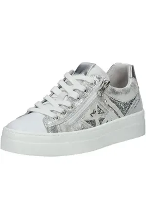 Nero Giardini Sneaker Lederimitat/Textil Sneaker weiß 35 EU