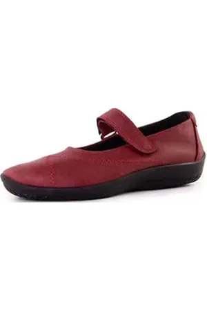 Arcopedico Ballerinas Lederimitat Riemchenballerina rot 37 EU