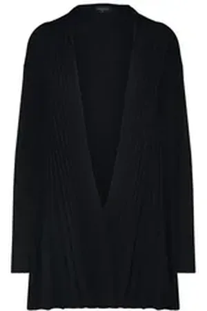 Freequent Strickjacke CLAUDISSE (1-tlg) Plain/ohne Details schwarz S