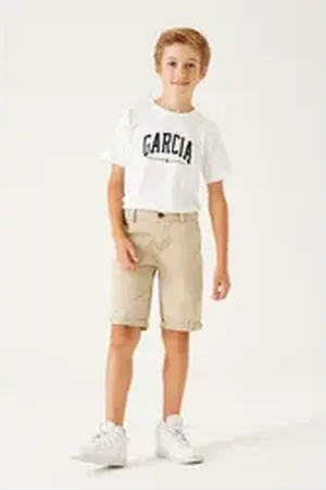 Garcia Bermudas mit Aufschlag for BOYS braun 158