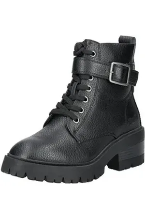 Blowfish Stiefelette Lederimitat Schnürstiefelette schwarz 40 EU