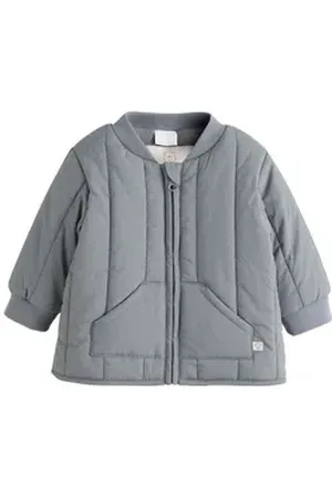 Next Steppjacke Bomberjacke für Babys (1-St) grau 56-62 (bis zu 3 M,)