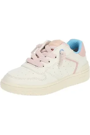 Geox Sneaker Lederimitat/Textil Sneaker beige|braun|rosa 38 EU