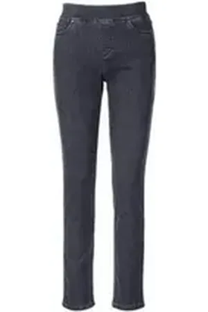 Anna Montana 5-Pocket-Jeans Jeans für Damen in grau grau regular fit (1-tlg) grau 44