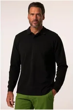 JP 1880 Poloshirt JP 1880 Langarm-Poloshirt Piqué bis 8 XL schwarz XL
