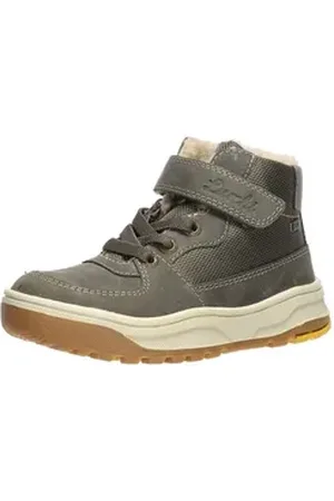 Lurchi Stiefelette Leder/Synthetik Schnürstiefelette grün 32 EU