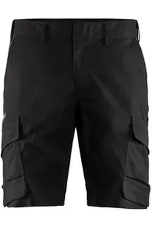 BLAKLADER BLÅKLADER Arbeitsshorts Industrie Shorts Stretch (1-tlg) grau|schwarz 48