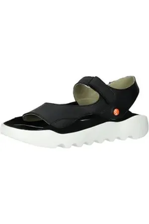 softinos Sandalen Leder Trekkingsandale schwarz 40 EU