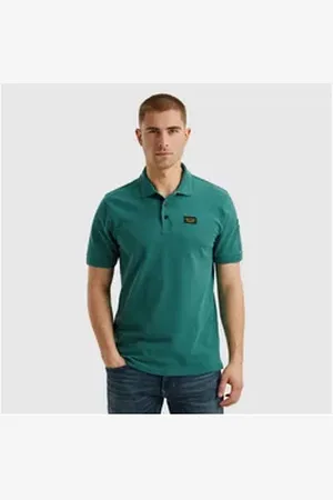 PME Legend™ Poloshirt mit Logostickerei grün 4XL