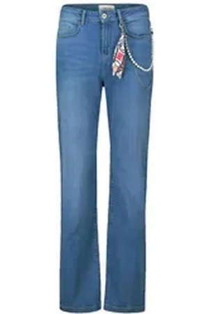 Cartoon Regular-fit-Jeans blau 40
