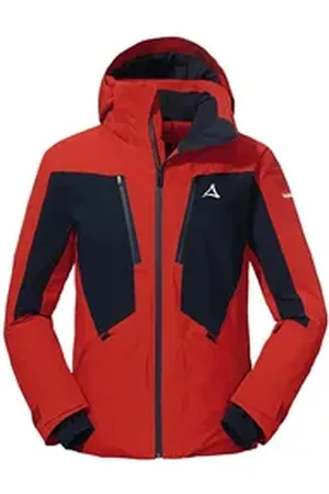 Schöffel Skijacke Piz Badus Herren rot 46