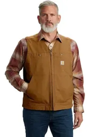 Carhartt Funktionsweste Herren Weste Montana Duck braun XL