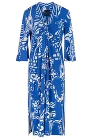 Marc Cain Midikleid Kleid blau 36