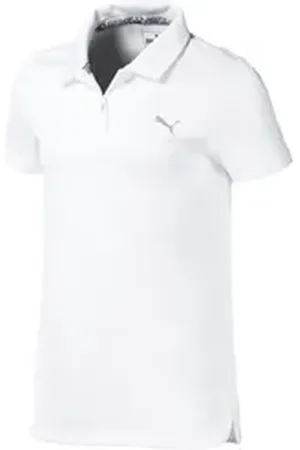 PUMA Poloshirt Golf Polo Girls Essential Weiß Junior 128