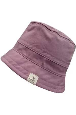 CAPO Fischerhut Stoffhut, Canvas, kbA organic cotton, Futter, UV 50 lila L/XL