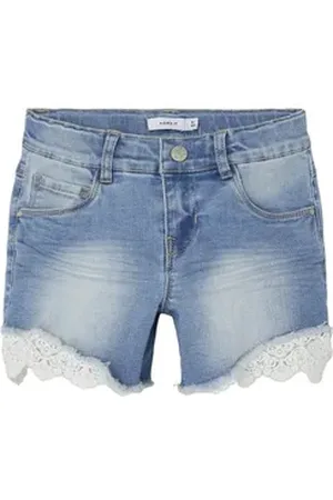 NAME IT Jeansshorts NKFSALLI SLIM DNM SHORTS 5372-HA blau 92