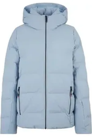 Ziener Skijacke TRAVA LADY Jacket Damen Skijacke frozen blue Innentasche für Ski- und Sonnenbrille aus Meshmaterial 42
