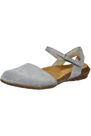 El Naturalista Sandalen Nubukleder Ballerina blau 42 EU