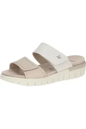 Caprice Pantoletten Leder Pantolette beige 40 EU