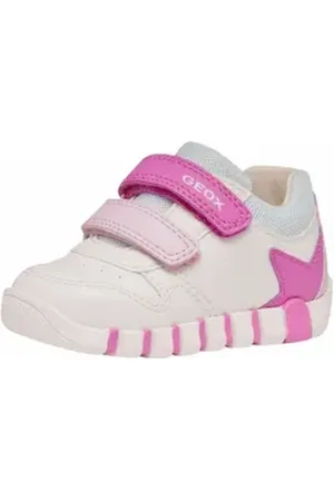 Geox Halbschuhe Lederimitat/Textil Lauflernschuh weiß 21 EU