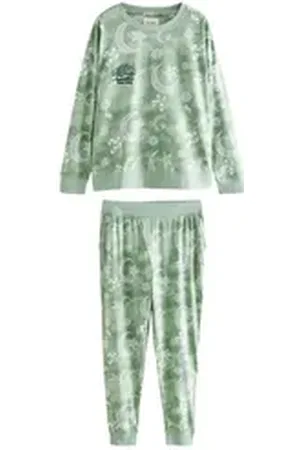 Next Pyjama Damenpyjama zu Eid (Familien-Kollektion) (2 tlg) grün L (Langgröße)