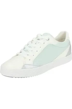 Geox Sneaker Lederimitat/Textil Sneaker blau 36 EU