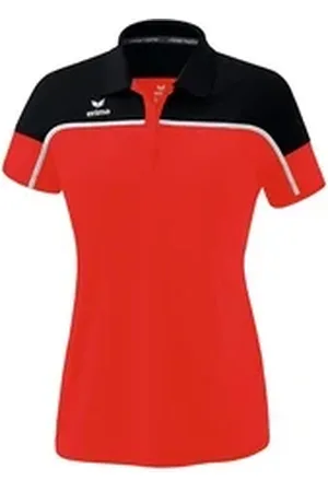 Erima Poloshirt CHANGE by Poloshirt Damen rot|schwarz 36