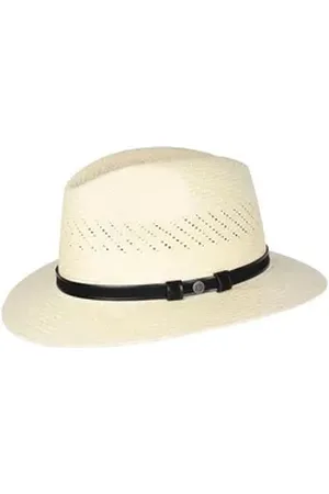 Bugatti Strohhut Stroh Kopfbedeckung (1-St) beige|gelb 61