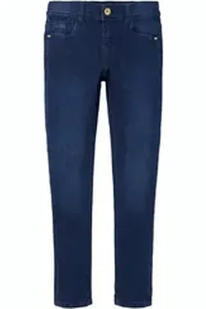 NAME IT Skinny-fit-Jeans NKFPOLLY DNMTASIS PANT blau 134