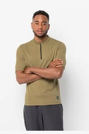 Jack Wolfskin Funktionsshirt BIKE COMMUTE HZ T M grün M (50)