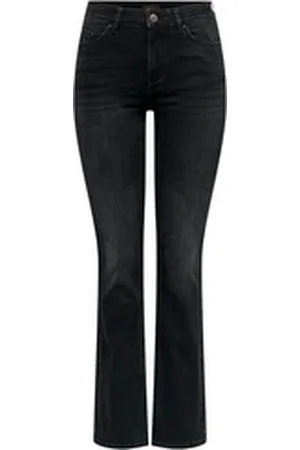 JACK & JONES Schlagjeans schwarz S