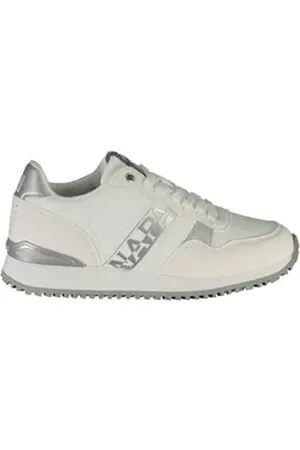 Napapijri Sneaker Weiße Damensportschuhe mit Kontrastdetails und 38 EU
