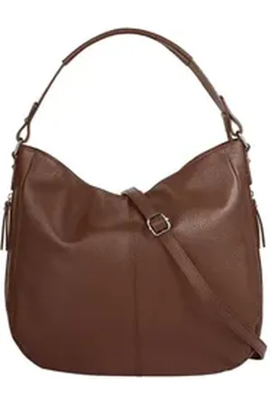 Cluty Shopper, echt Leder, Made in Italy braun