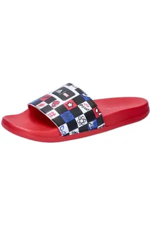 adidas Performance Kinder Badeschlappen Adilette Comfort Spiderman K Badeschuh schwarz 33 EU
