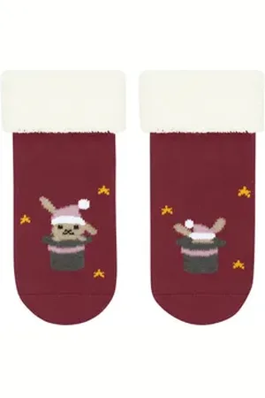 Falke Socken Baby Magic Bunny (1-Paar) mit nachhaltiger Baumwolle rot 80-92