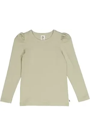 Müsli By GREEN COTTON Langarmshirt 1512094600 Mädchen grün 110