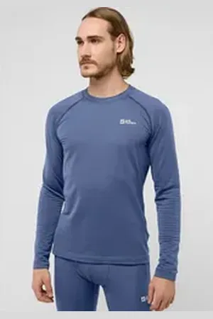 Jack Wolfskin Langarmshirt INFINITE WARM LS M blau XXL (58)