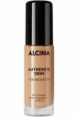 ALCINA Make-up Authentic Foundation Haut medium 28,5 ml, Foundation für strahlenden Teint, hohe Deckkraft, natürliches Finish