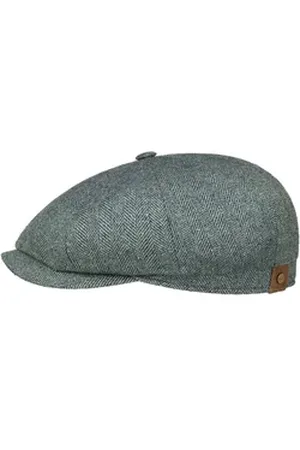 Stetson Schiebermütze Hatteras Saus reiner Seide mit UV-Schutz grün 61/XL