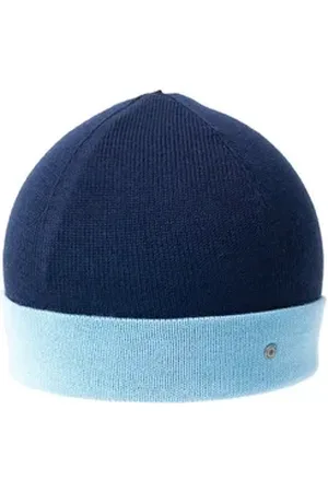 Burlington Beanie Mayfair Mirror (1-St) passend zu den Strümpfen Leeds & Bloomsbury blau