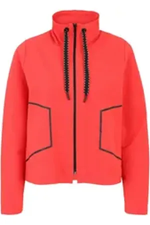Doris Streich Sweatjacke rot 44