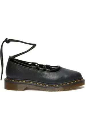 Dr. Martens Elphie Ballerina, Ballerina, Plateauschuh mit modischer Schnürung schwarz 39 EU