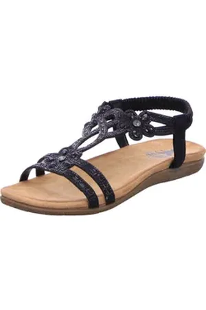 2Go Keilsandalette silberfarben 42 EU