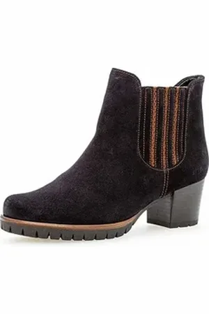 Gabor Chelsea Boot für Damen in blau blau regular fit Chelseaboots (1-tlg) blau 37 EU