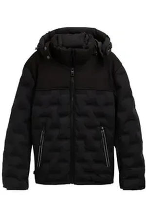 TOM TAILOR Steppjacke mit Kapuze schwarz XL