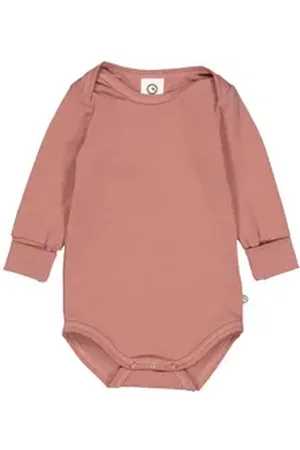 Müsli By GREEN COTTON Langarmbody 1582057200 Mädchen (1-tlg) rosa 80